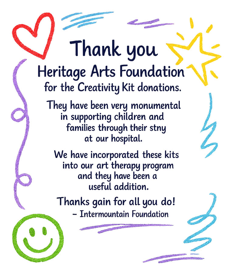 intermountain foundation thank you
